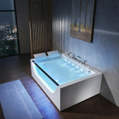 Indoor Badewanne Whirlpool Hydrotherapie Wanne Badewanne Wellness  Binnenbadkuip Whirlpool Hydrotherapie Badkuip Wellness