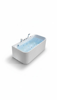 Badkuip Whirlpool massagestralen LED Ergonomisch Ontspanningsbad