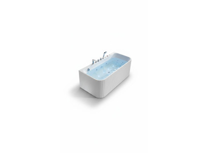Badkuip Whirlpool massagestralen LED Ergonomisch Ontspanningsbad