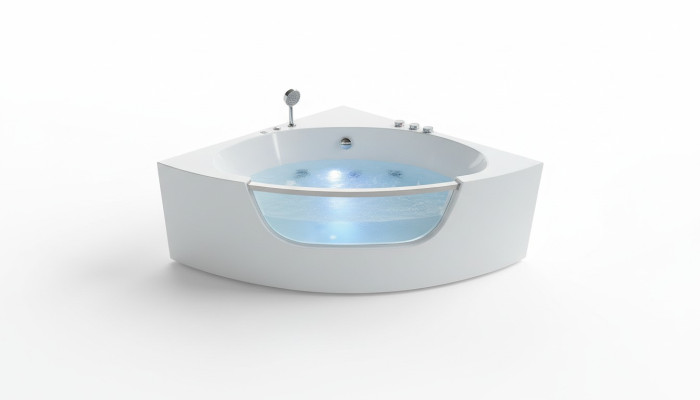 Hoekbad Hoekbad Whirlpool Ontspan Badkuip Spa Binnenbad