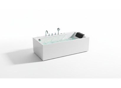 Whirlpool Badkuip Spa Baden LED-verlichting Massagejets Bubbels