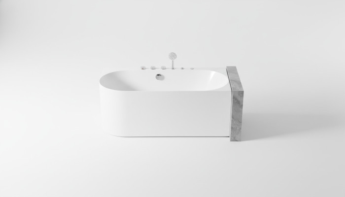 Acryl whirlpool Binnenbadkuip Thuis spa Wit