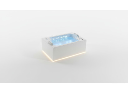 Badkuip Binnenzwembad Whirlpool Badkuip Spa Badkuip LED 180x120