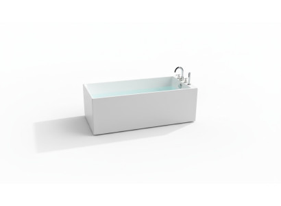 Luxe badkamer acryl ligbad 140x70 badkuip compleet ontwerp.