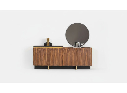 Dressoir Sideboard Kast Houten Kast Hout Bruin Ladekast Meubilair