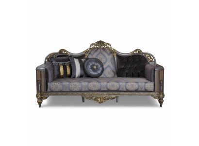 Bank in klassieke stijl met Chesterfield-design voor de woonkamer