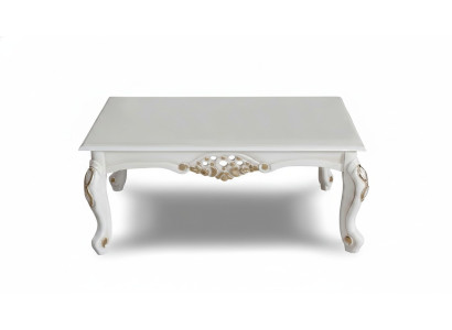 Salontafel Tafel Luxe Tafel Woonkamer Ontwerptafels Rechthoekig Wit
