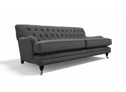 Sofa 3-zitsbank in art-deco stijl Nieuw Textiel Luxe Bankstel met drie zitplaatsen