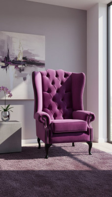 Chesterfield design fauteuil gestoffeerde bank oorfauteuil bankstellen 1 zits
