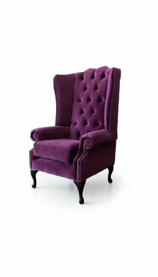 Chesterfield design fauteuil gestoffeerde bank oorfauteuil bankstellen 1 zits