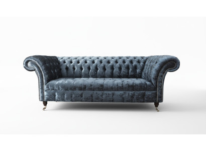 Design bank 3-zitsbank sofa gestoffeerde banken stof woonkamer textiel banken