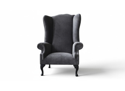 Ohrensessel Fauteuil Ontwerp Bekleding Bank Bank Chesterfield Textiel Meubels