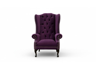 Ohrensessel Stoel Ontwerp Beklede Bank Bank Chesterfield Textiel Nieuw