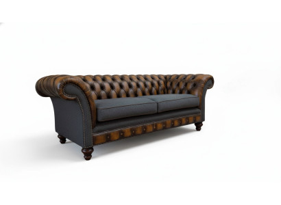 Driepersoons luxe 3-zits bank bekleding Klassiek zitkamer meubels
