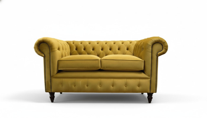 Bank bekleding Banken Nieuwe Bank 2-zits Design Chesterfield Stofbank