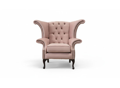 Ohrensessel Stoel Fluweel Ontwerp Bekleding Bank Chesterfield Textiel Meubilair