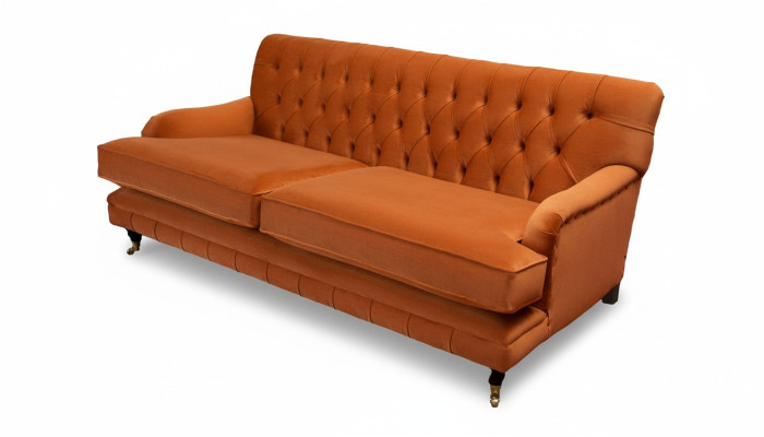 Driepersoons bank 3 zits stof Chesterfield modern ontwerp woonkamer bankstel