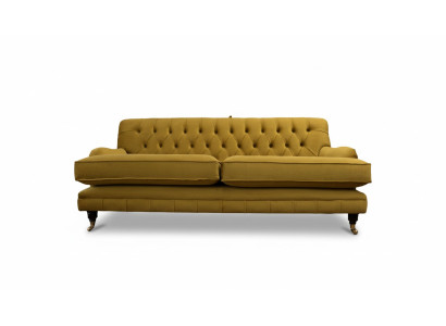 Chesterfield bankstel 3-zits gestoffeerd textiel stof banken Elegante bankstellen