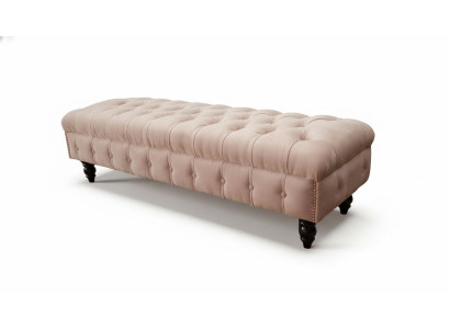 Voetenbankje Kruk Beklede kruk Zithocker Ottomaanse Chesterfield