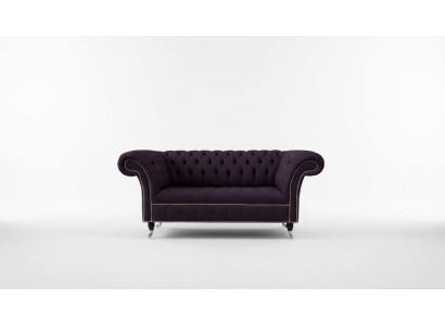 Bankstel Gestoffeerde Bankstellen Nieuwe Bankstel 2-Zits Design Chesterfield Stofbank