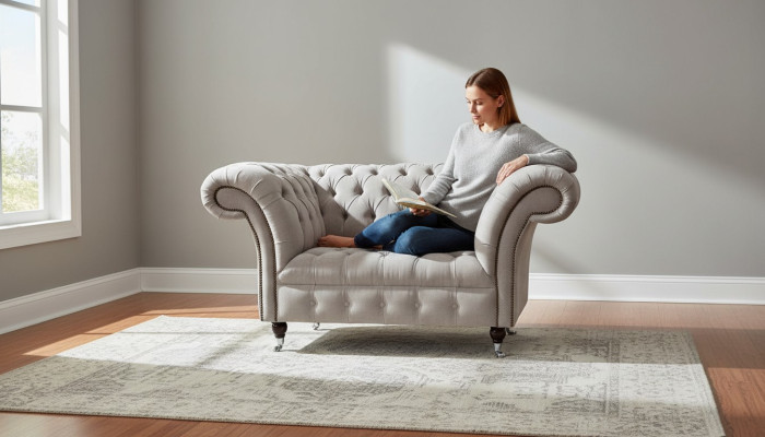 Chesterfield textiel gestoffeerde fauteuil 1-zits banken luxe design stoffen banken Chesterfield textiel gestoffeerde fauteuil 1-zits banken luxe design stoffen banken