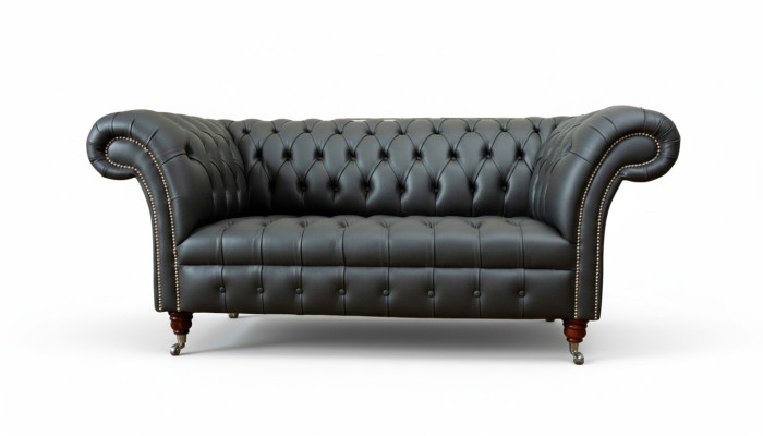 Chesterfield leren bank bank bekleding 2 zits designer banken bankstellen