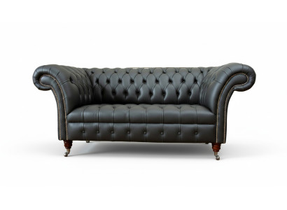 Chesterfield leren bank bank bekleding 2 zits designer banken bankstellen