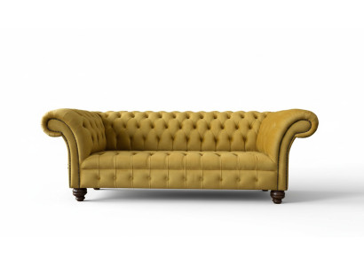 Bankstel 3-zitsbanken Zittende bank Chesterfield banken Driezitter Textiel