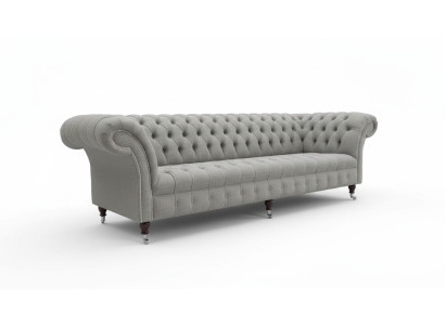 Grijs vierzitsbank stof woonkamer design banken gestoffeerde sofa's nieuw.
