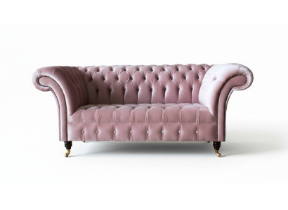 Chesterfield Tweezitsbank 2-zitsbank Bekleding Bank Bankstellen Design  Chesterfield tweezitsbank 2-zitsbank Bekleding Bank Bankstellen Design