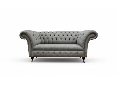 Chesterfield tweezitsbank gestoffeerd bankstel textielbank textiel luxe  Chesterfield tweezitsbank gestoffeerd bankstel textielbank textiel luxe