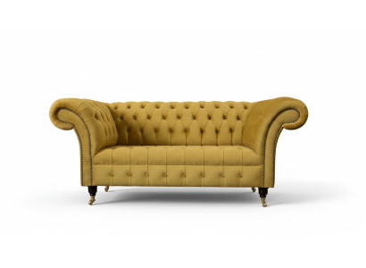 Tweezitsbank 2-persoons Designbanken Bekleding Chesterfield Zit Stof Textiel