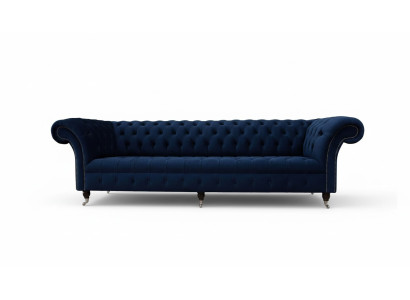 Sofa Chesterfield Banken 4-zitter Bank Bekleding Stof Woonkamer Meubels