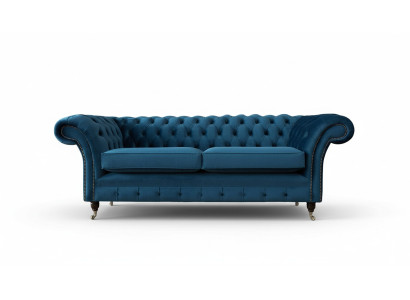 Luxe gestoffeerde sofa driepersoons bank woonkamer zitkussen banken nieuw