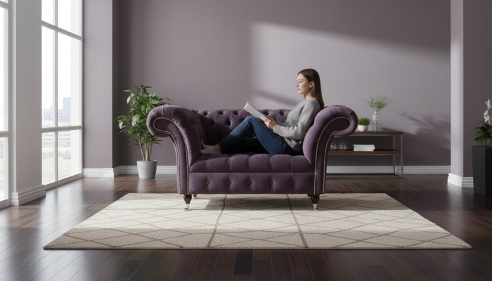 Fauteuil Chesterfield Velvet Single Luxury Fauteuil Bank Woonkamer Nieuw