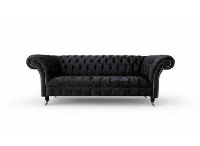 Bank Luxe Textiel Chesterfield Bank Banken Bekleding Tweezitter Banken