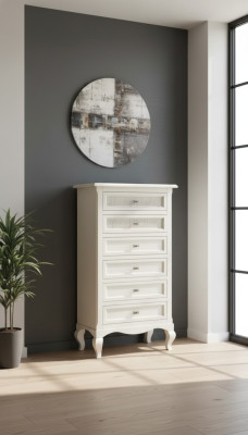 Ladenkast Hout Italiaanse Stijl Meubels Luxe Wit Ladenkasten Dressoir Nieuw