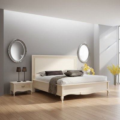 Bed 2x Nightstands 3 piece Bedroom Set Furniture Modern Luxury Beds