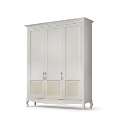 Garderobe Slaapkamer Hout Klassiek Design Meubelen Wit Kasten