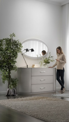 Slaapkamer Hout Modern Luxe Italiaans Design Commode Meubels Klassiek