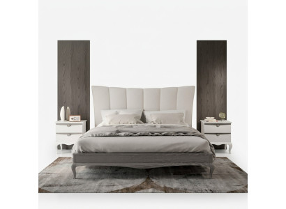 Compleet set bed 2x nachtkastjes 3-delige slaapkamersets Luxe bedden