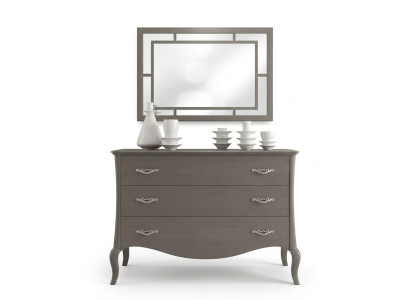 Ladekast Spiegel Ladenkast Kast Luxe Plank Meubel Set Nieuw 2-delig.