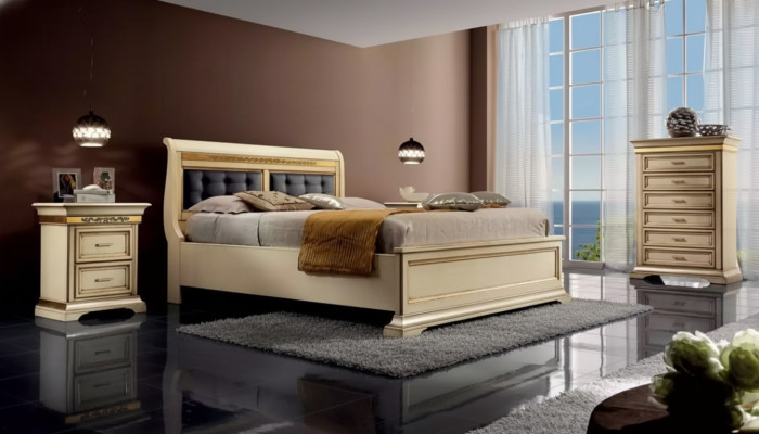 Compleet slaapkamerontwerp Modern Luxe bed 2x nachtkastjes ladekast