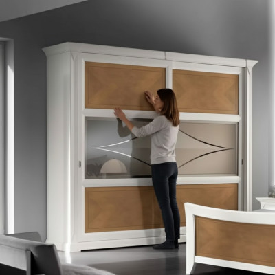 Ontwerper kledingkasten Meubels Wonen Meubels Houten kledingkast Wit