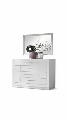 Moderne commode 2-dlg. Set Stijl Moderne commode Spiegel Italiaanse meubelen