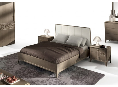 Ontwerp slaapkamersets Bed 2x nachtkastjes Klassieke luxemeubels