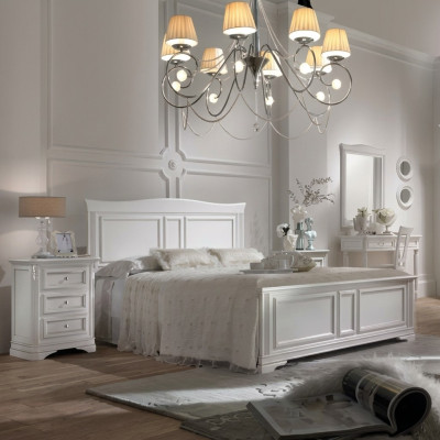 Compleet slaapkamerbed 2x nachtkastjes 3-delig sets designer luxe