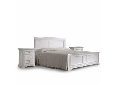 Compleet slaapkamerbed 2x nachtkastjes 3-delig sets designer luxe