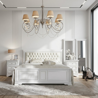 Compleet slaapkamer set Bed 2x Nachtkastjes 3 delig. Designer luxe