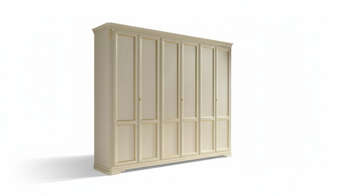 Kledingkast Beige Luxe Meubelen Italiaanse Inrichting Slaapkamer